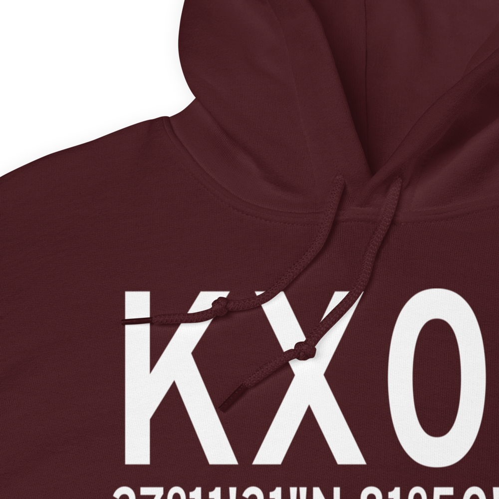 Arcadia Municipal Airport (KX06) ICAO Hoodie Sweatshirt 