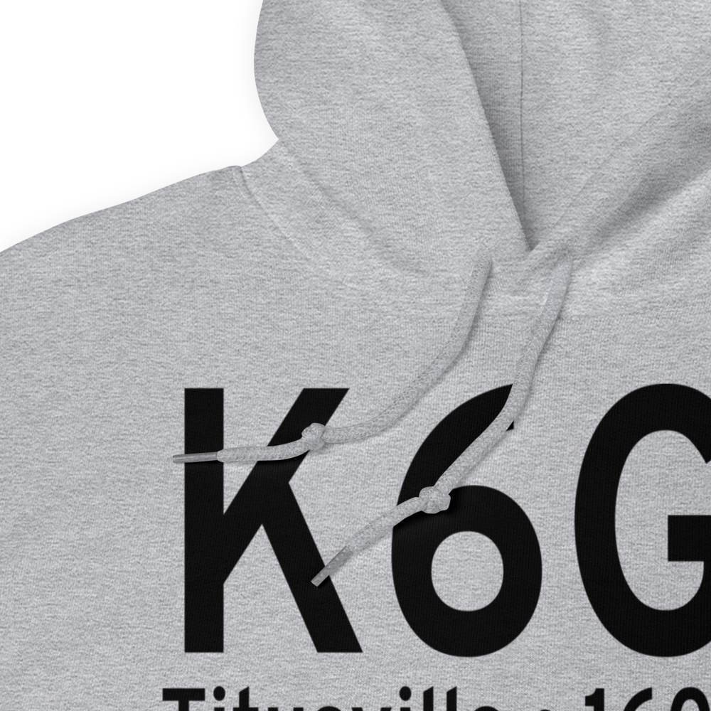 Titusville Airport (K6G1) ICAO Hoodie Sweatshirt 