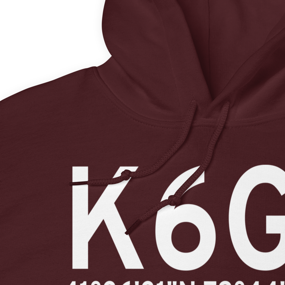 Titusville Airport (K6G1) ICAO Hoodie Sweatshirt 