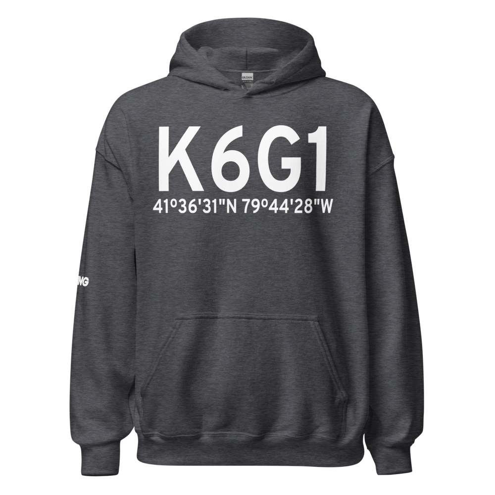 Titusville Airport (K6G1) ICAO Hoodie Sweatshirt 