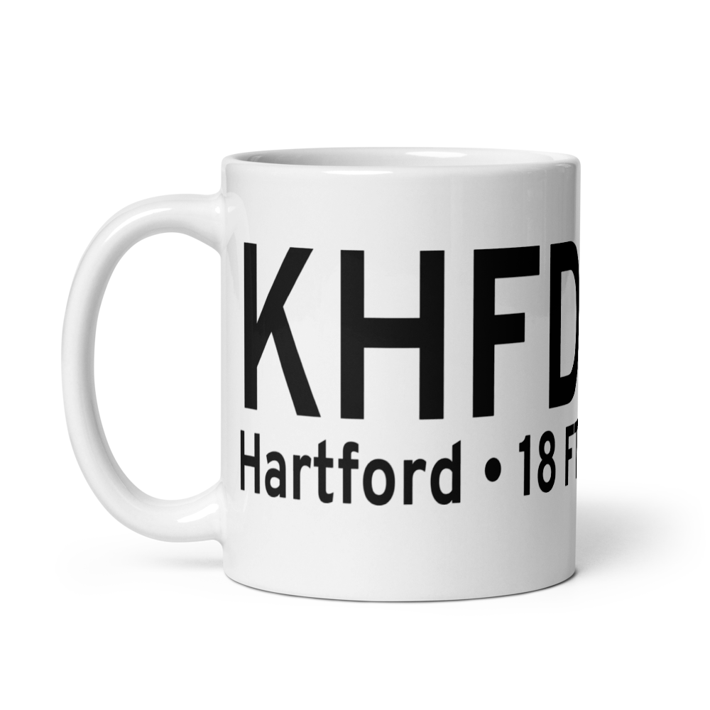 Hartford Brainard Airport (KHFD) ICAO Mug 