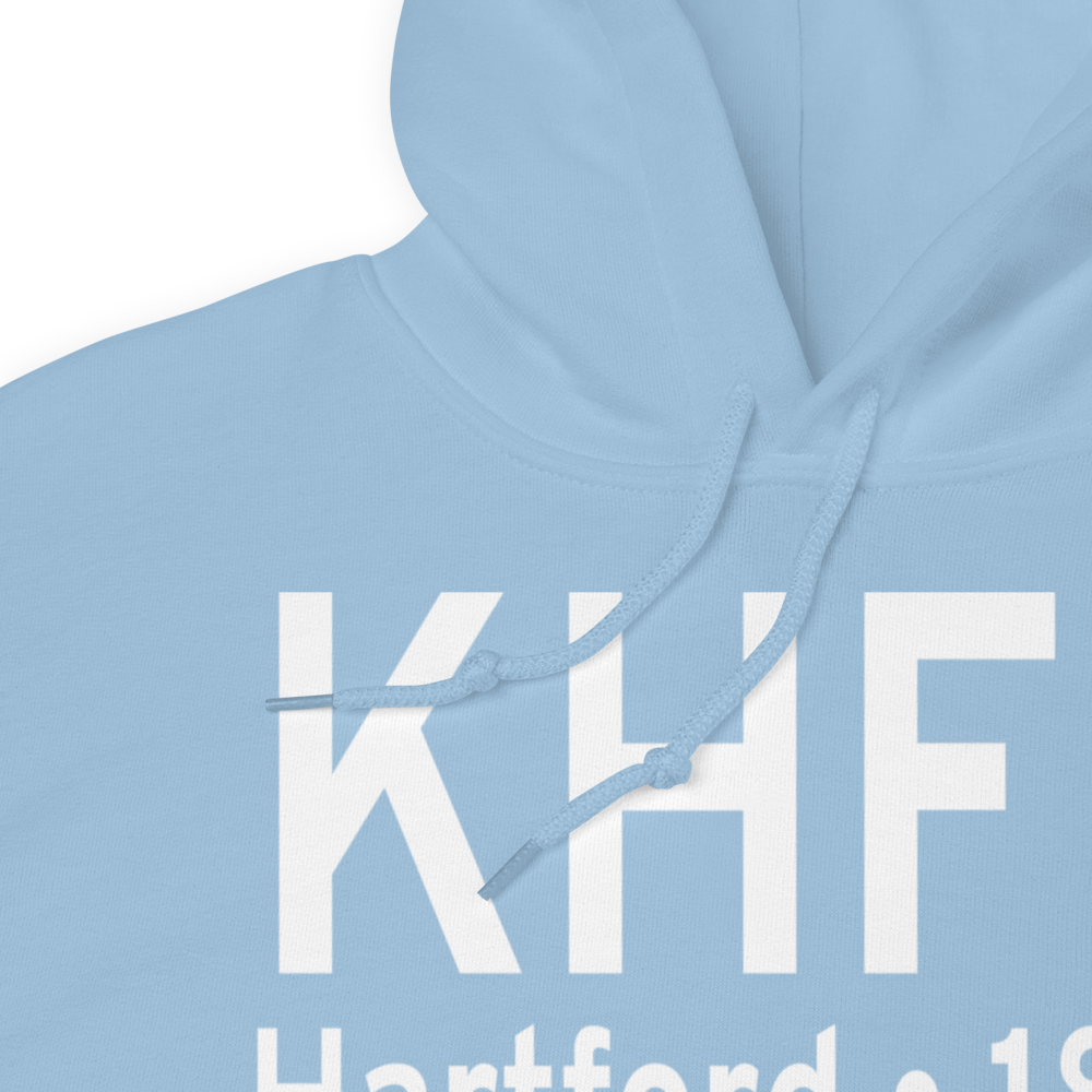 Hartford Brainard Airport (KHFD) ICAO Hoodie Sweatshirt 