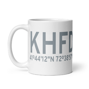 Hartford Brainard Airport (KHFD) ICAO Mug