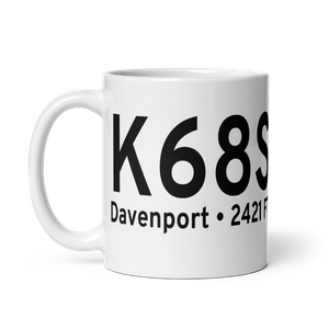 Davenport Airport (K68S) ICAO Mug