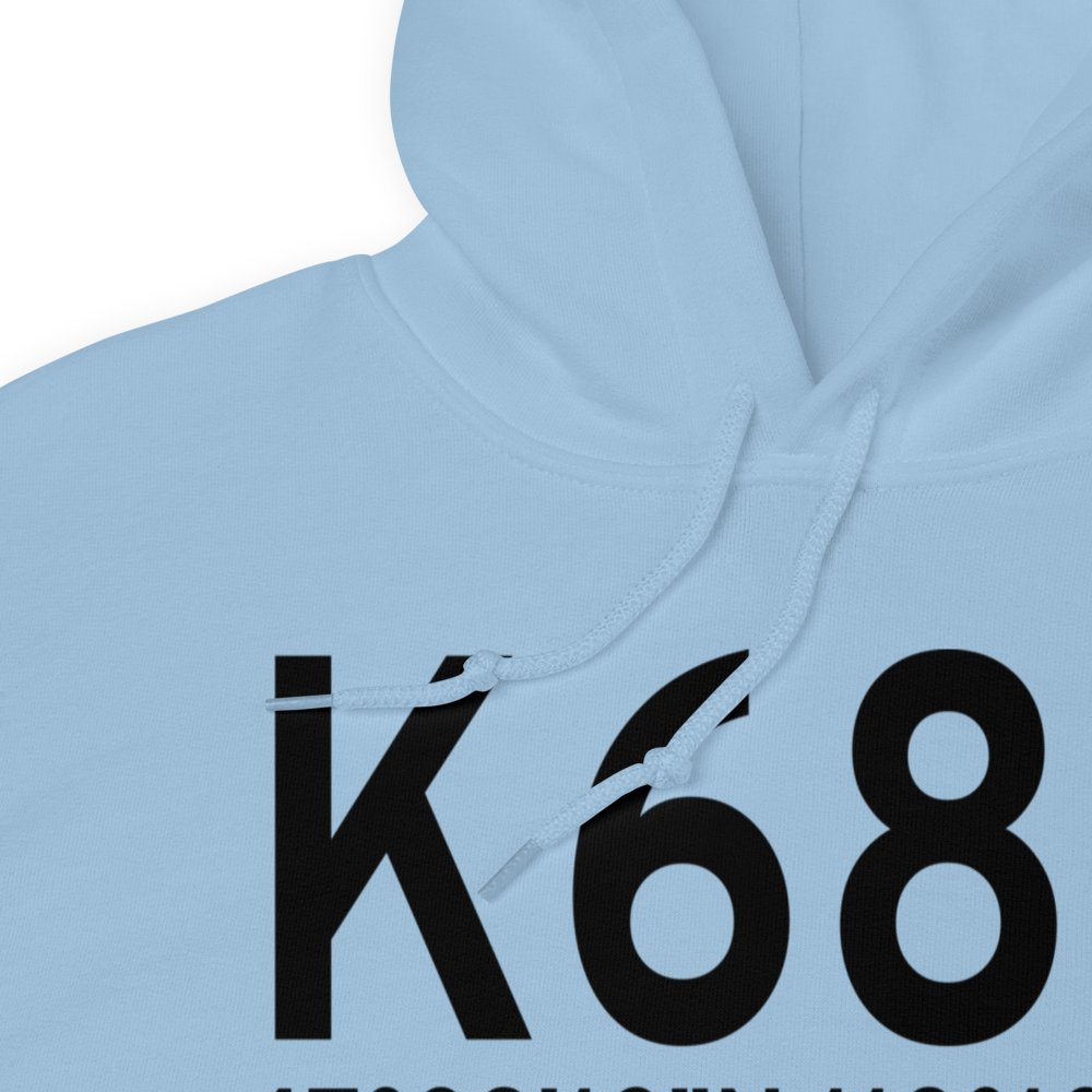 Davenport Airport (K68S) ICAO Hoodie Sweatshirt 