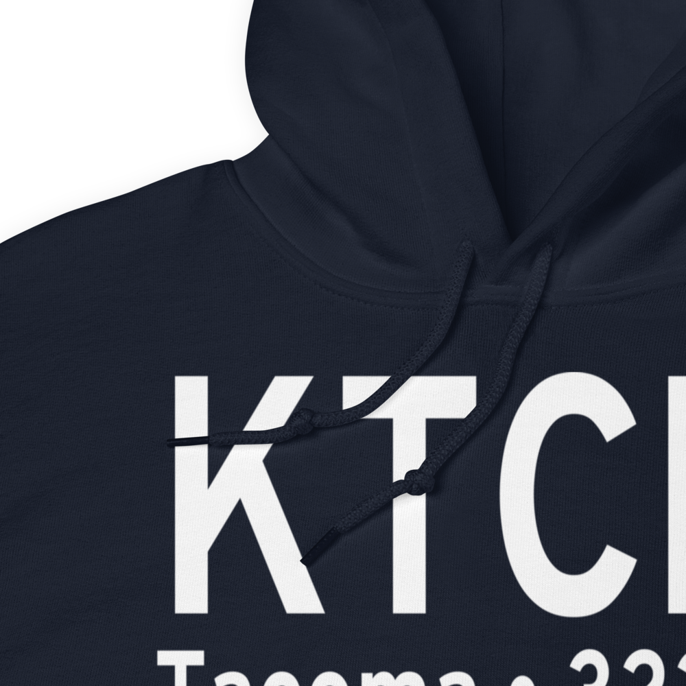 McChord Air Force Base (KTCM) ICAO Hoodie Sweatshirt 