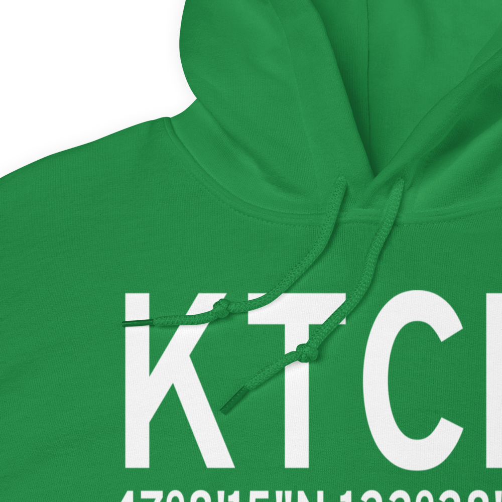 McChord Air Force Base (KTCM) ICAO Hoodie Sweatshirt 