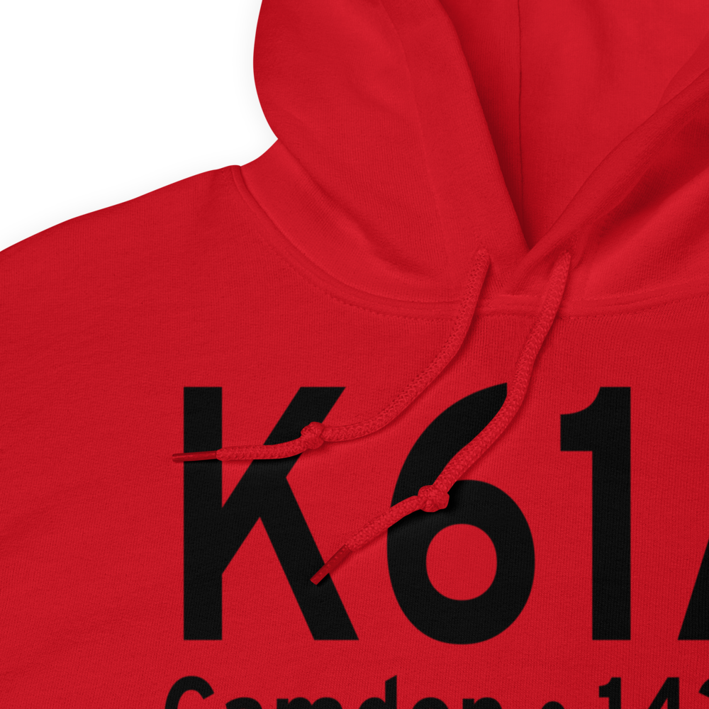 Camden Municipal Airport (K61A) ICAO Hoodie Sweatshirt 