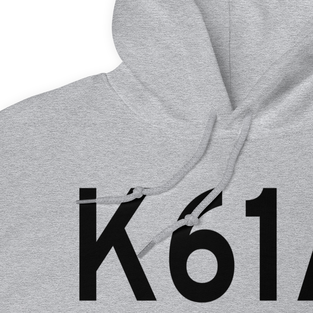 Camden Municipal Airport (K61A) ICAO Hoodie Sweatshirt 