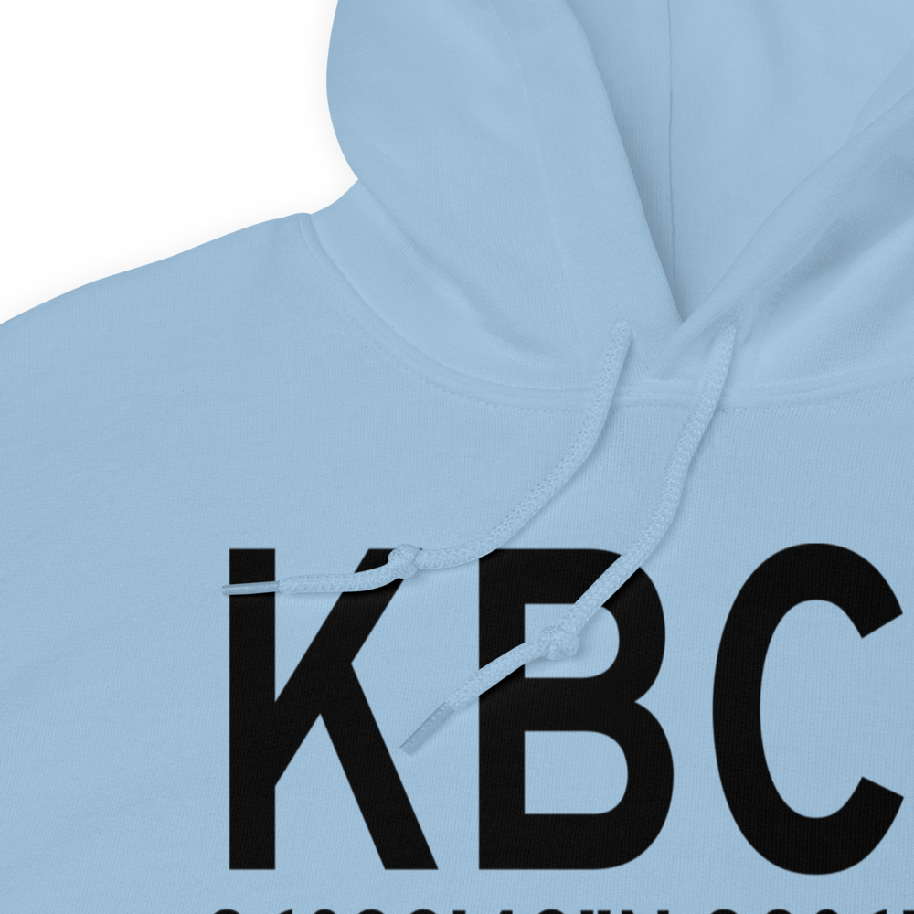 Boca Raton Airport (KBCT) ICAO Hoodie Sweatshirt 