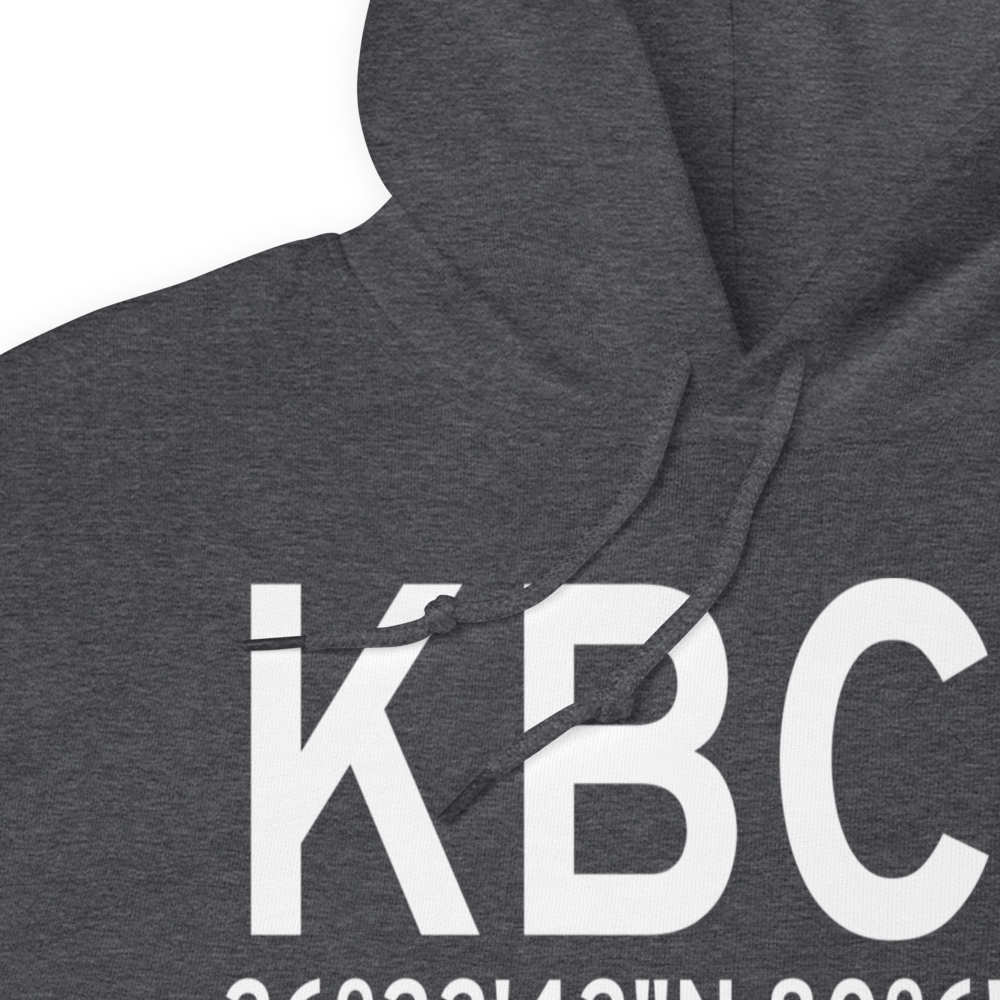 Boca Raton Airport (KBCT) ICAO Hoodie Sweatshirt 