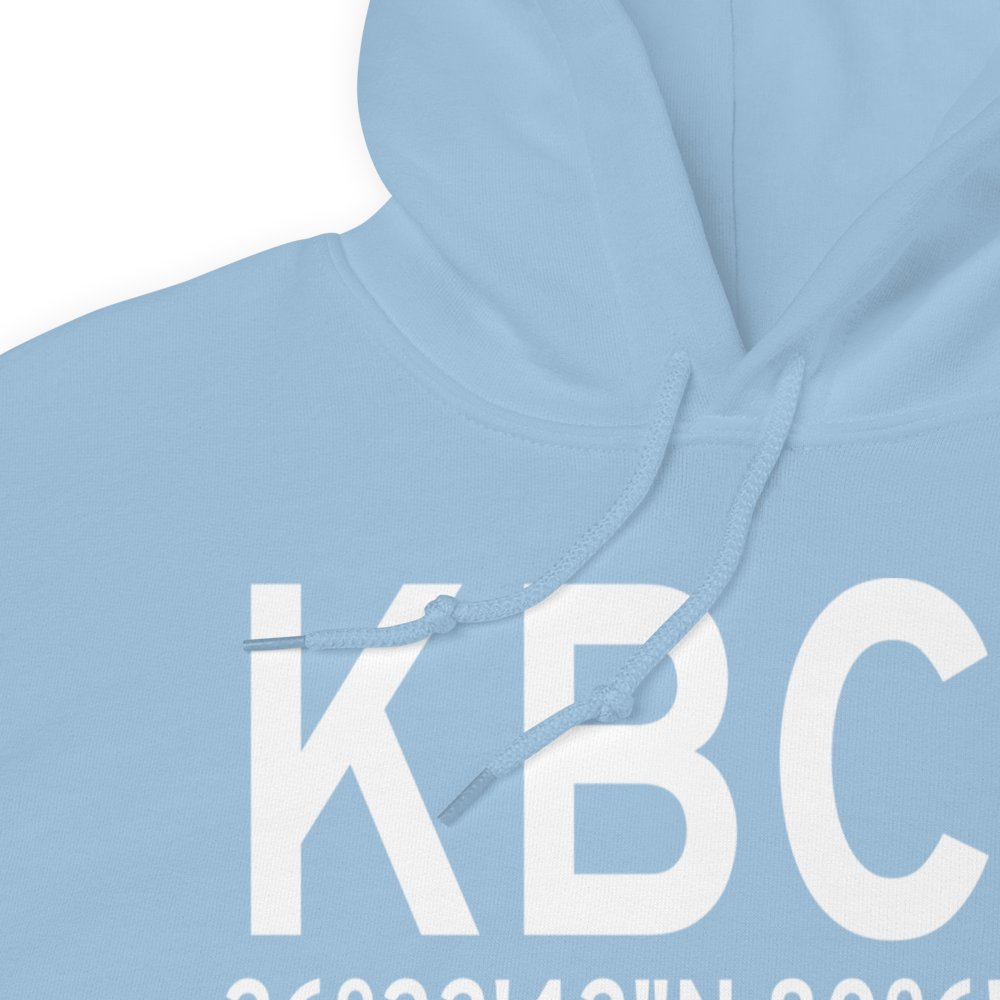 Boca Raton Airport (KBCT) ICAO Hoodie Sweatshirt 