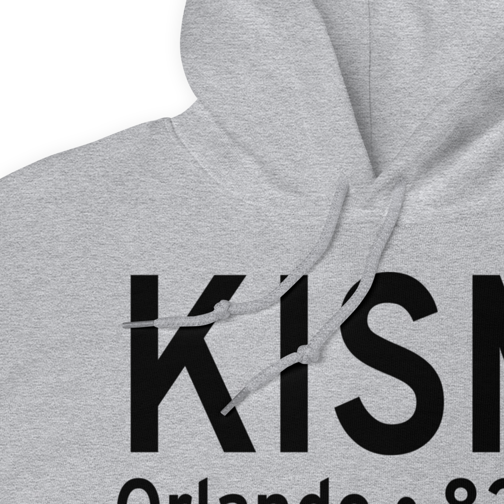 Kissimmee Gateway Airport (KISM) ICAO Hoodie Sweatshirt 