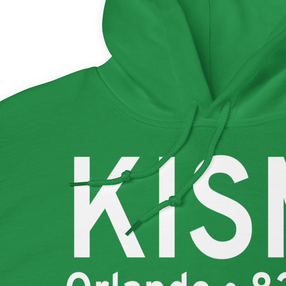 Kissimmee Gateway Airport (KISM) ICAO Hoodie Sweatshirt 