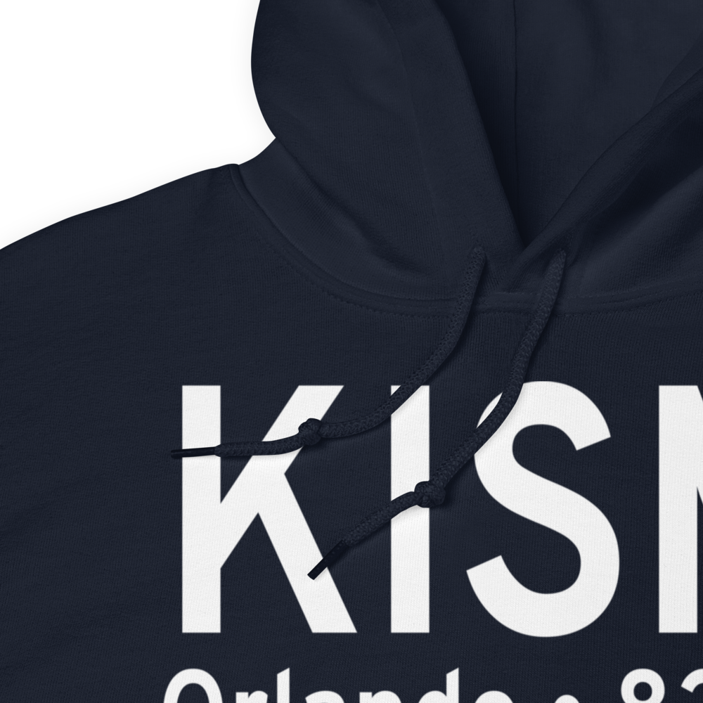 Kissimmee Gateway Airport (KISM) ICAO Hoodie Sweatshirt 