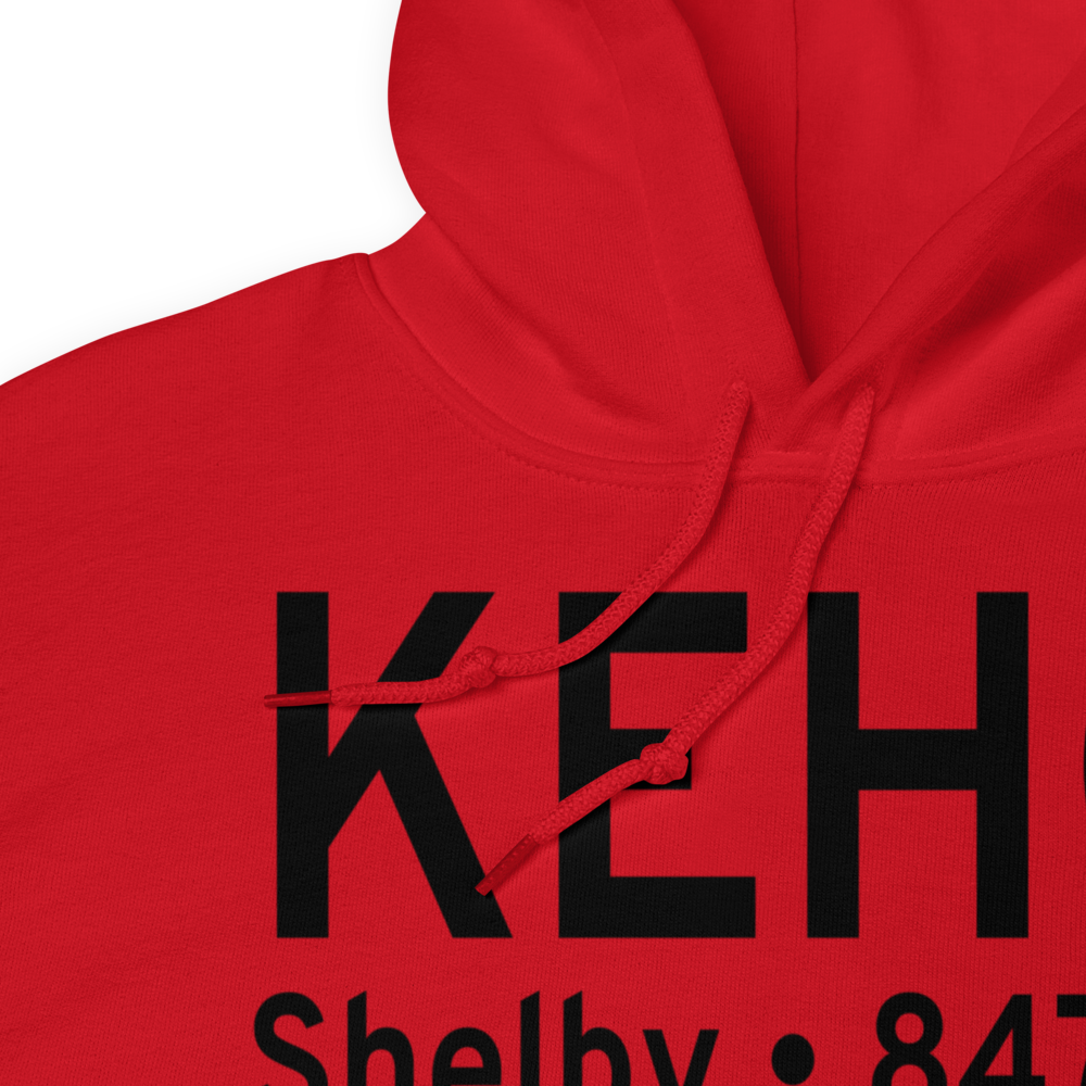 Shelby-Cleveland County Regional Airport (KEHO) ICAO Hoodie Sweatshirt 