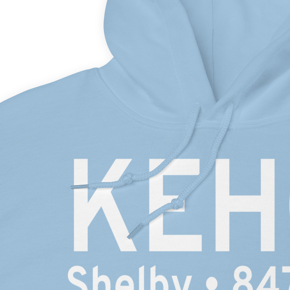 Shelby-Cleveland County Regional Airport (KEHO) ICAO Hoodie Sweatshirt 