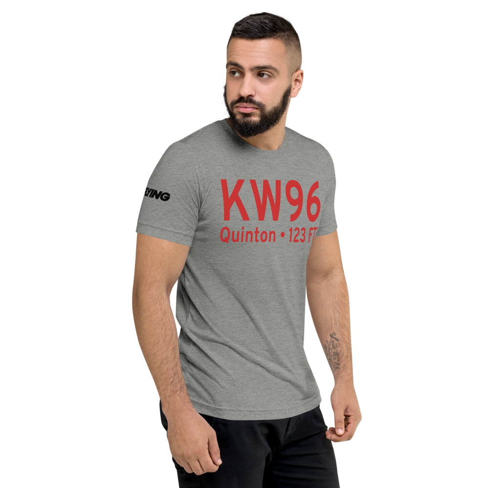 New Kent County Airport (KW96) ICAO Tri-blend T-Shirt 