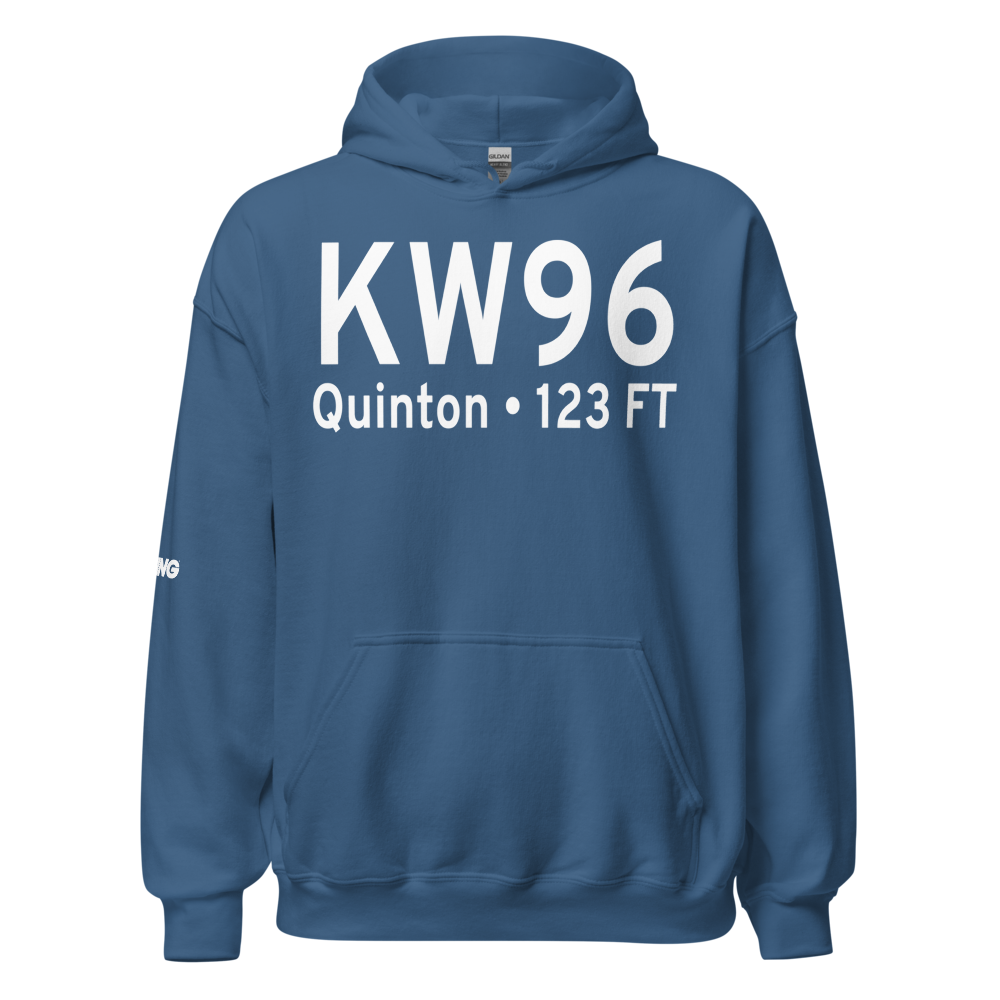 New Kent County Airport (KW96) ICAO Hoodie Sweatshirt 