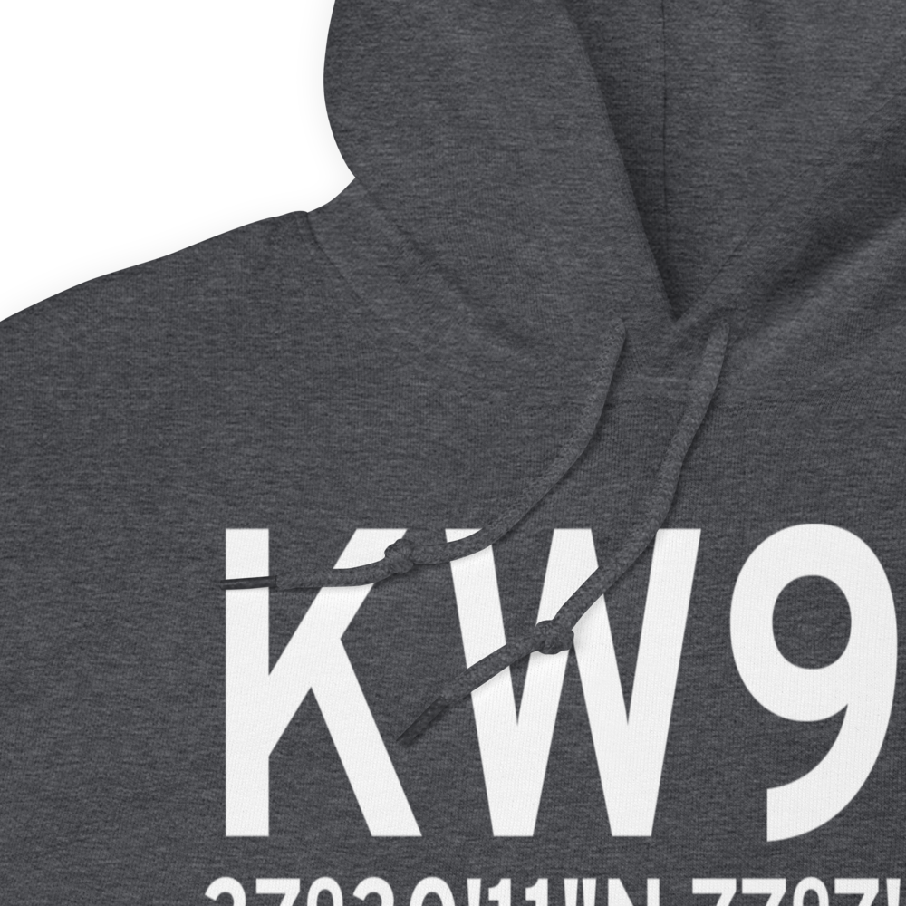 New Kent County Airport (KW96) ICAO Hoodie Sweatshirt 
