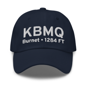 Burnet Municipal Kate Craddock Field (KBMQ) ICAO Hat