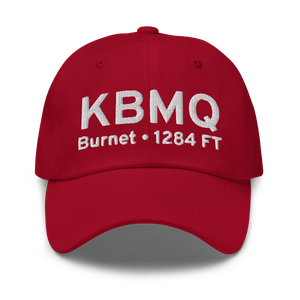 Burnet Municipal Kate Craddock Field (KBMQ) ICAO Hat