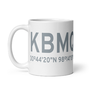 Burnet Municipal Kate Craddock Field (KBMQ) ICAO Mug