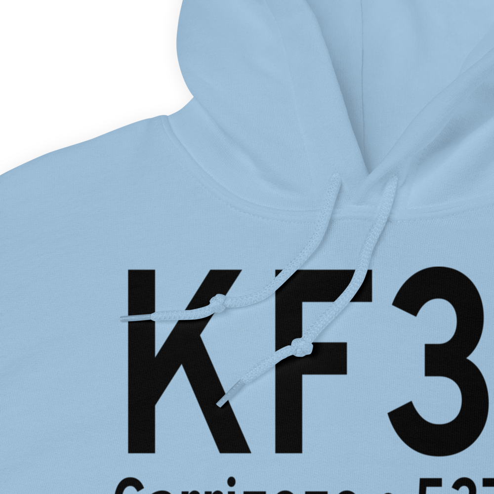 Carrizozo Municipal Airport (KF37) ICAO Hoodie Sweatshirt 