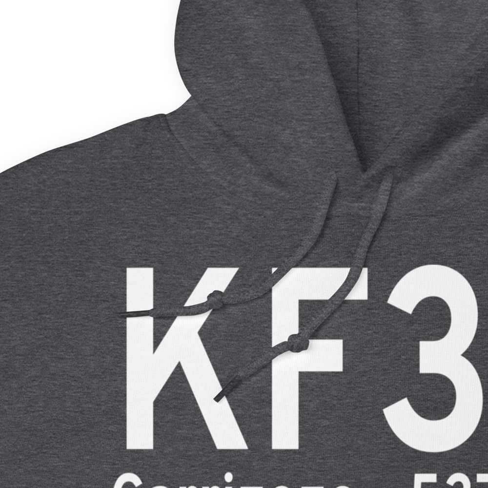 Carrizozo Municipal Airport (KF37) ICAO Hoodie Sweatshirt 