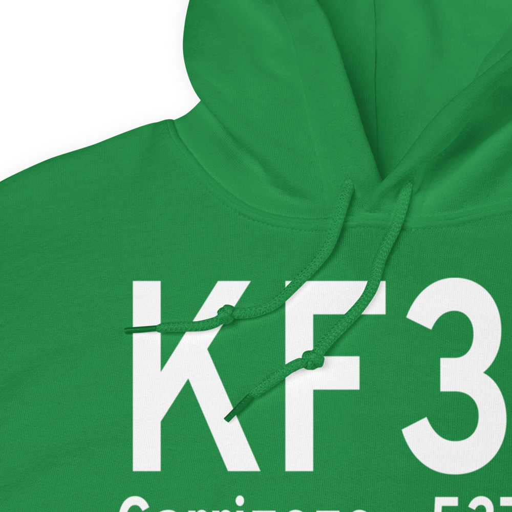 Carrizozo Municipal Airport (KF37) ICAO Hoodie Sweatshirt 