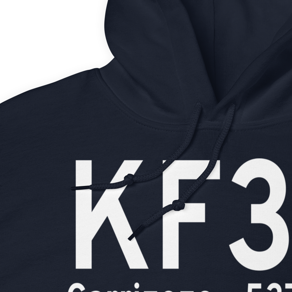 Carrizozo Municipal Airport (KF37) ICAO Hoodie Sweatshirt 