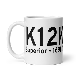 Superior Municipal Airport (K12K) ICAO Mug