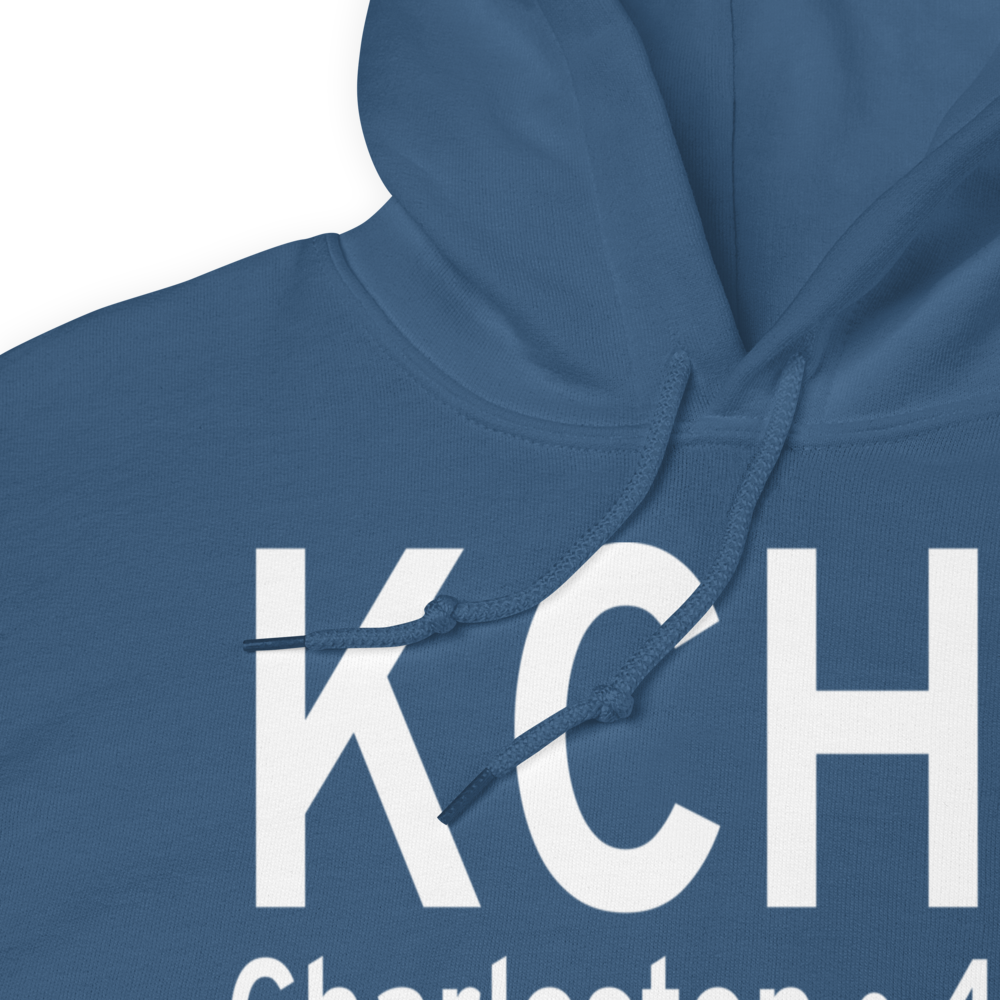 Charleston Air Force Base-International Airport (KCHS) ICAO Hoodie Sweatshirt 