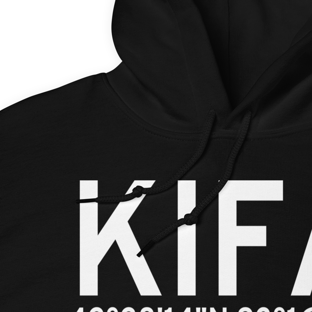 Iowa Falls Municipal Airport (KIFA) ICAO Hoodie Sweatshirt 