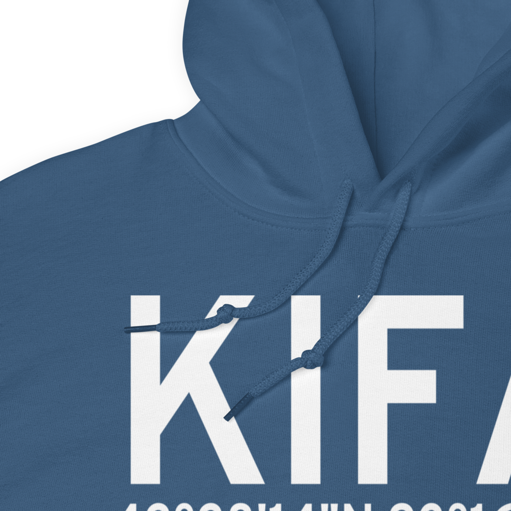 Iowa Falls Municipal Airport (KIFA) ICAO Hoodie Sweatshirt 