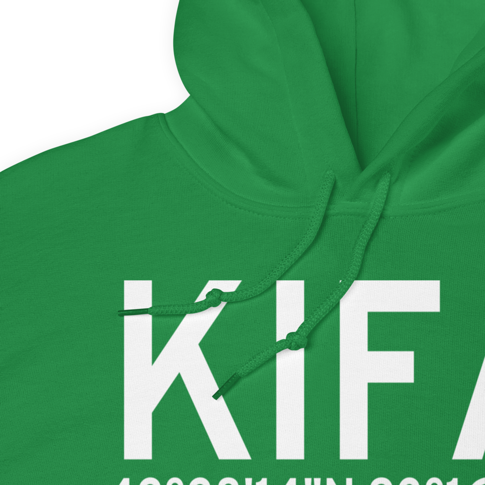 Iowa Falls Municipal Airport (KIFA) ICAO Hoodie Sweatshirt 