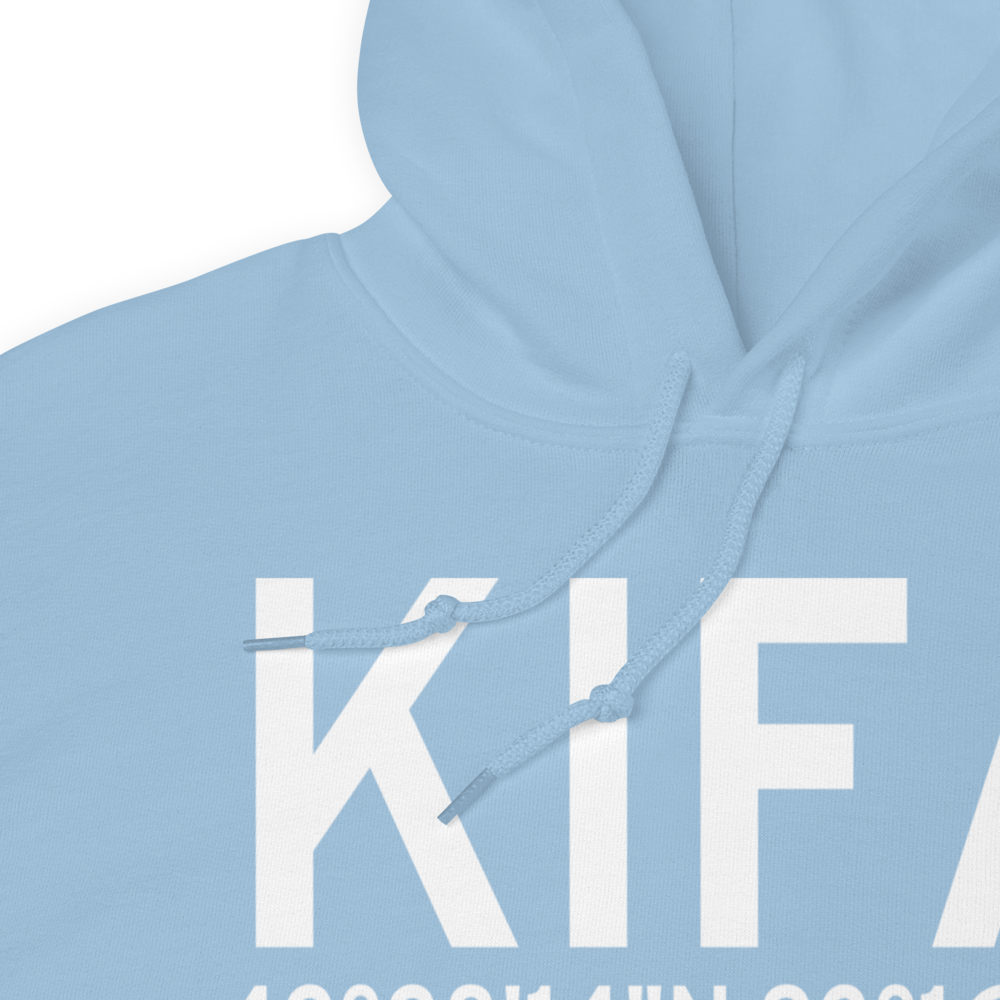 Iowa Falls Municipal Airport (KIFA) ICAO Hoodie Sweatshirt 