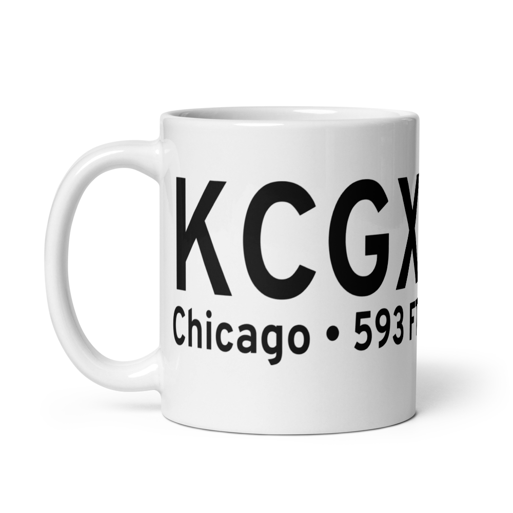 Chicago Meigs Airport (KCGX) ICAO Mug 