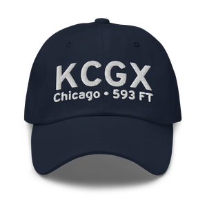 Chicago Meigs Airport (KCGX) ICAO Hat