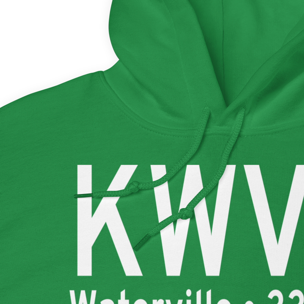 Waterville Robert Lafleur Airport (KWVL) ICAO Hoodie Sweatshirt 