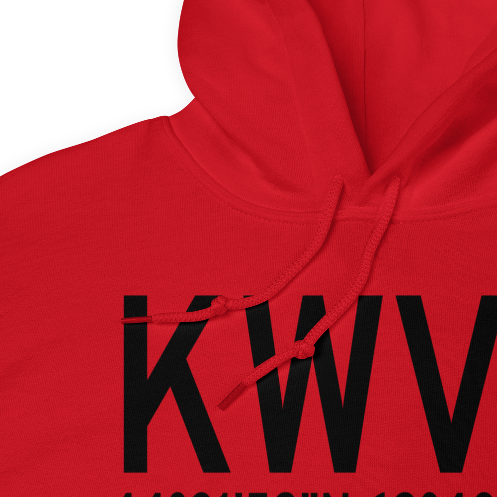 Waterville Robert Lafleur Airport (KWVL) ICAO Hoodie Sweatshirt 