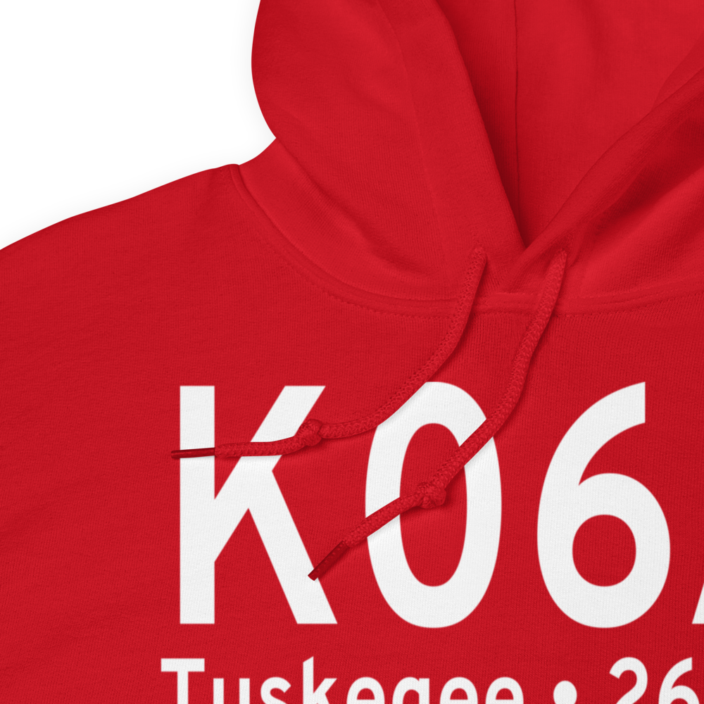 Moton Field Municipal Airport (K06A) ICAO Hoodie Sweatshirt 