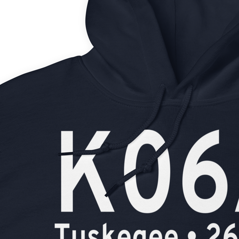 Moton Field Municipal Airport (K06A) ICAO Hoodie Sweatshirt 