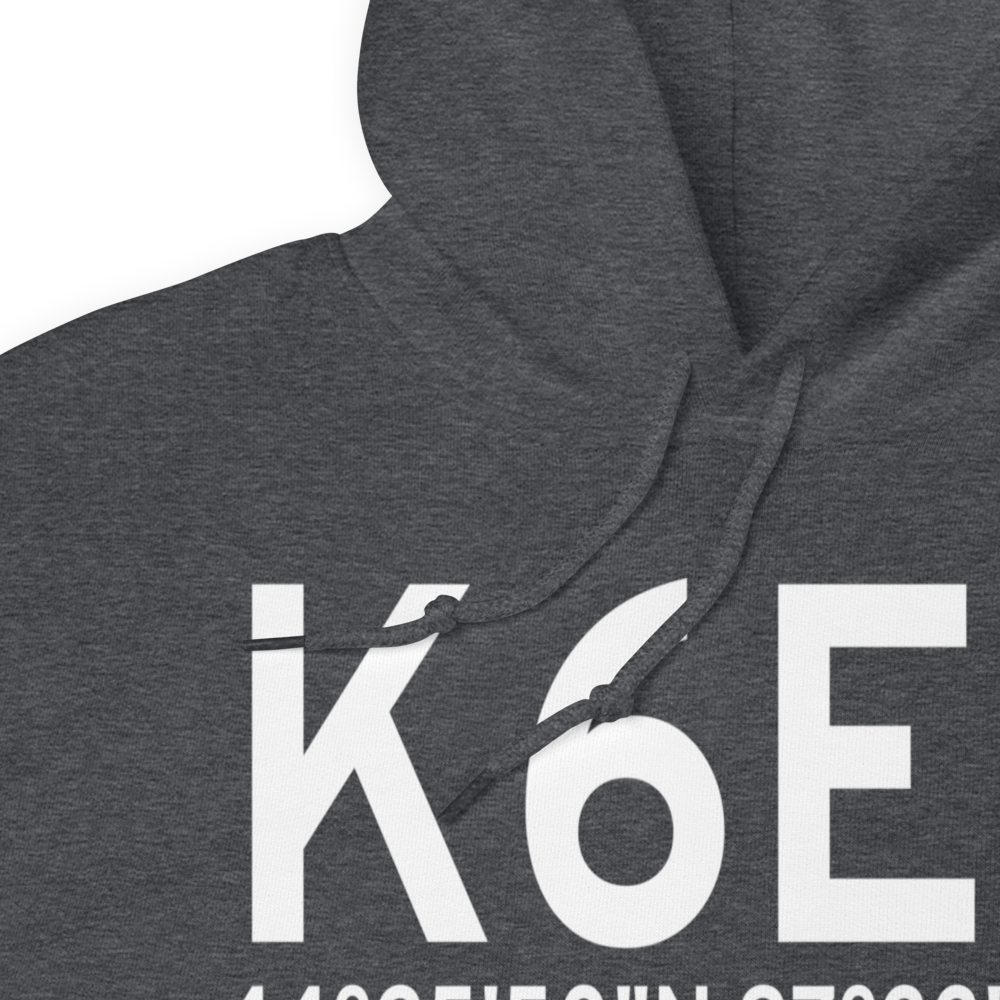 Wilder Airport (K6E5) ICAO Hoodie Sweatshirt 