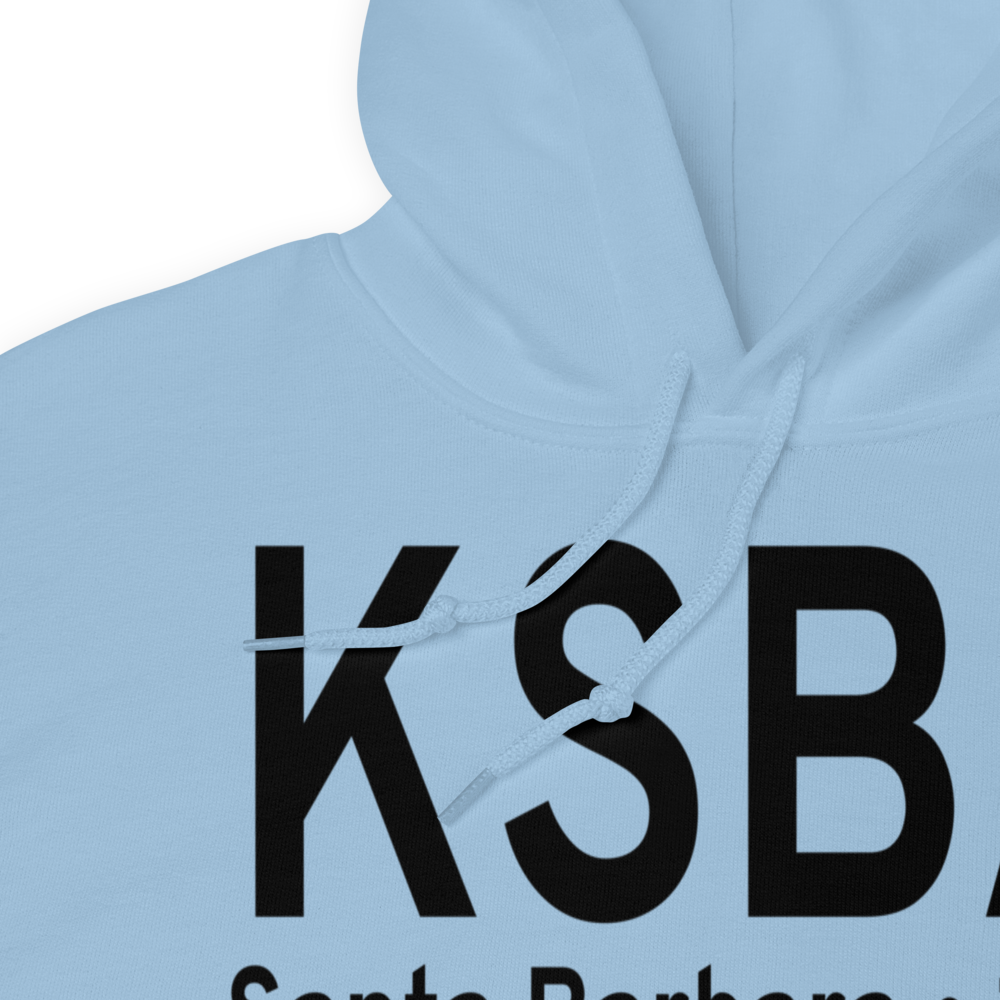 Santa Barbara Municipal Airport (KSBA) ICAO Hoodie Sweatshirt 
