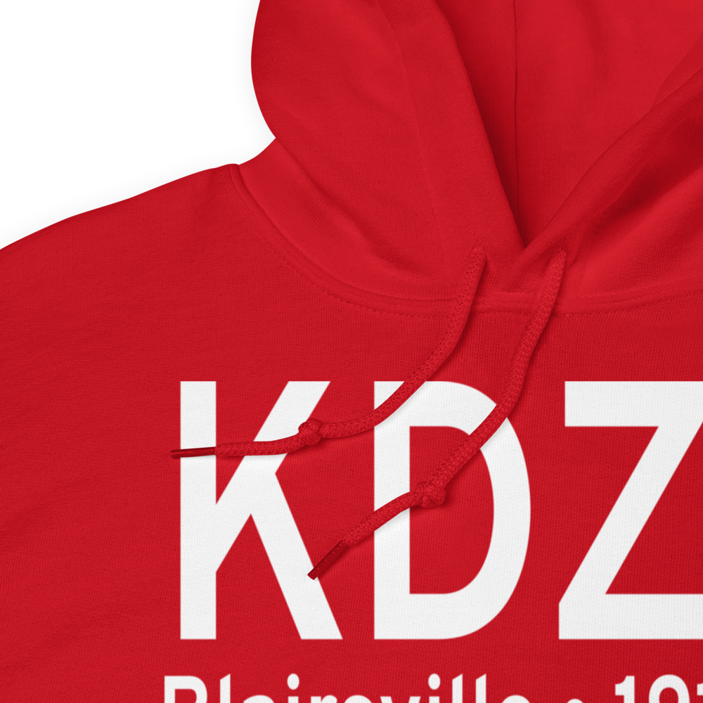 Blairsville Airport (KDZJ) ICAO Hoodie Sweatshirt 