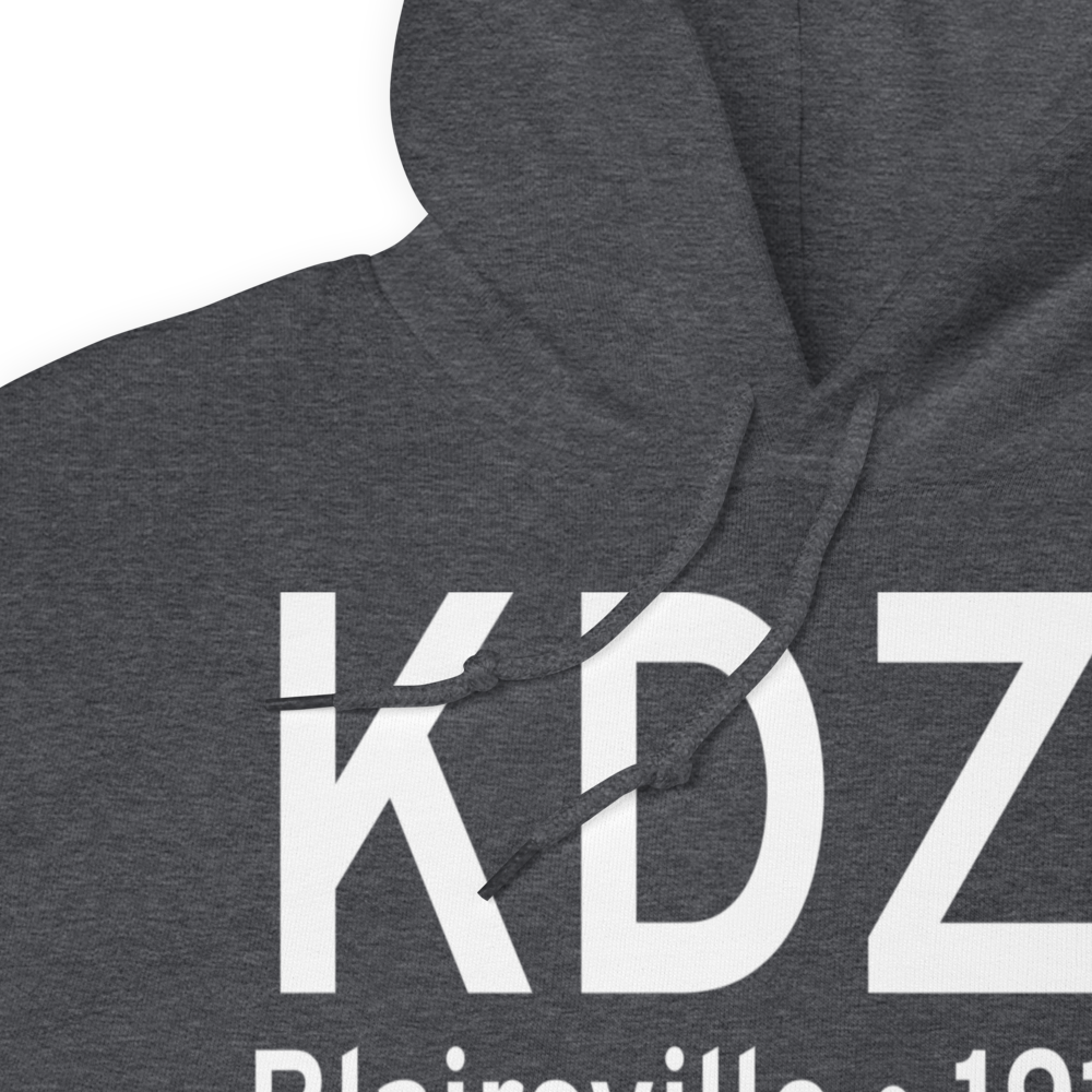Blairsville Airport (KDZJ) ICAO Hoodie Sweatshirt 