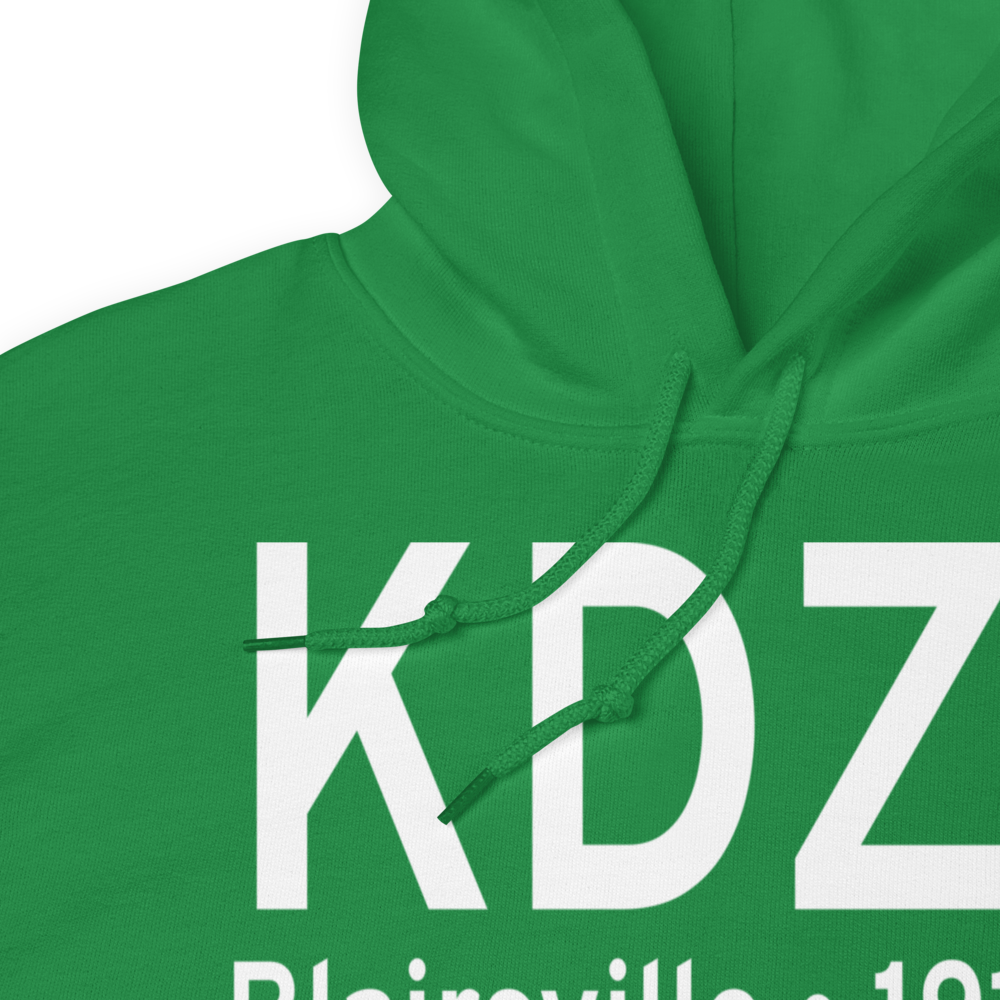 Blairsville Airport (KDZJ) ICAO Hoodie Sweatshirt 