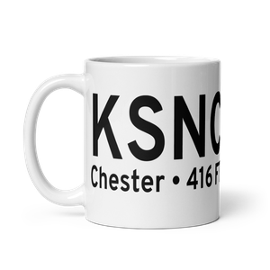 Chester Airport (KSNC) ICAO Mug