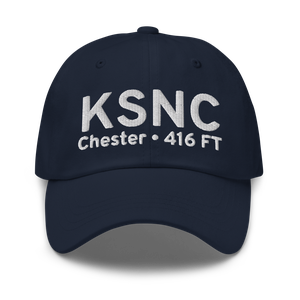 Chester Airport (KSNC) ICAO Hat